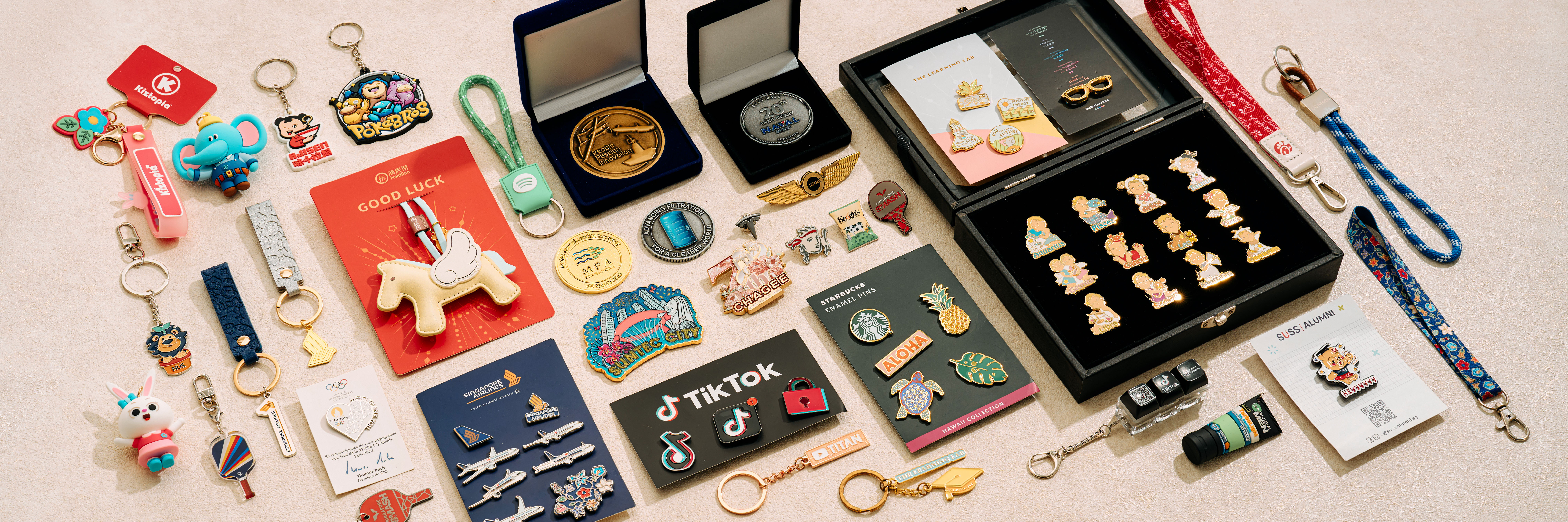 Custom Pins | Custom Collar Pins Singapore